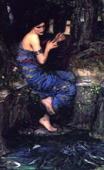 John William Waterhouse The Charmer Spain oil painting art